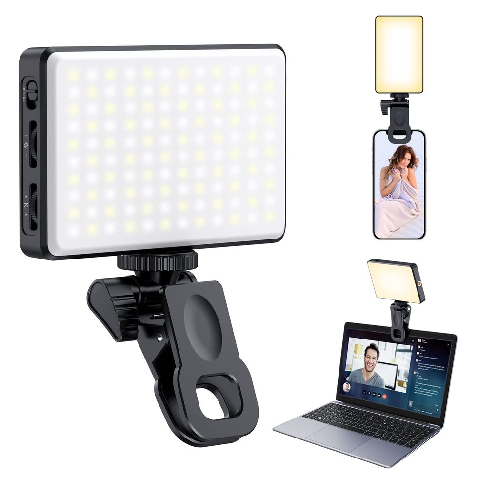 Rechargeable LED Phone Light Clip