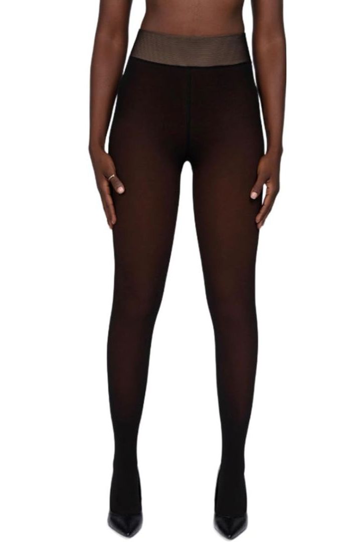 Anyone seen any fleece sheer tights but for Black women or darker skin? Like  these? : r/blackladies