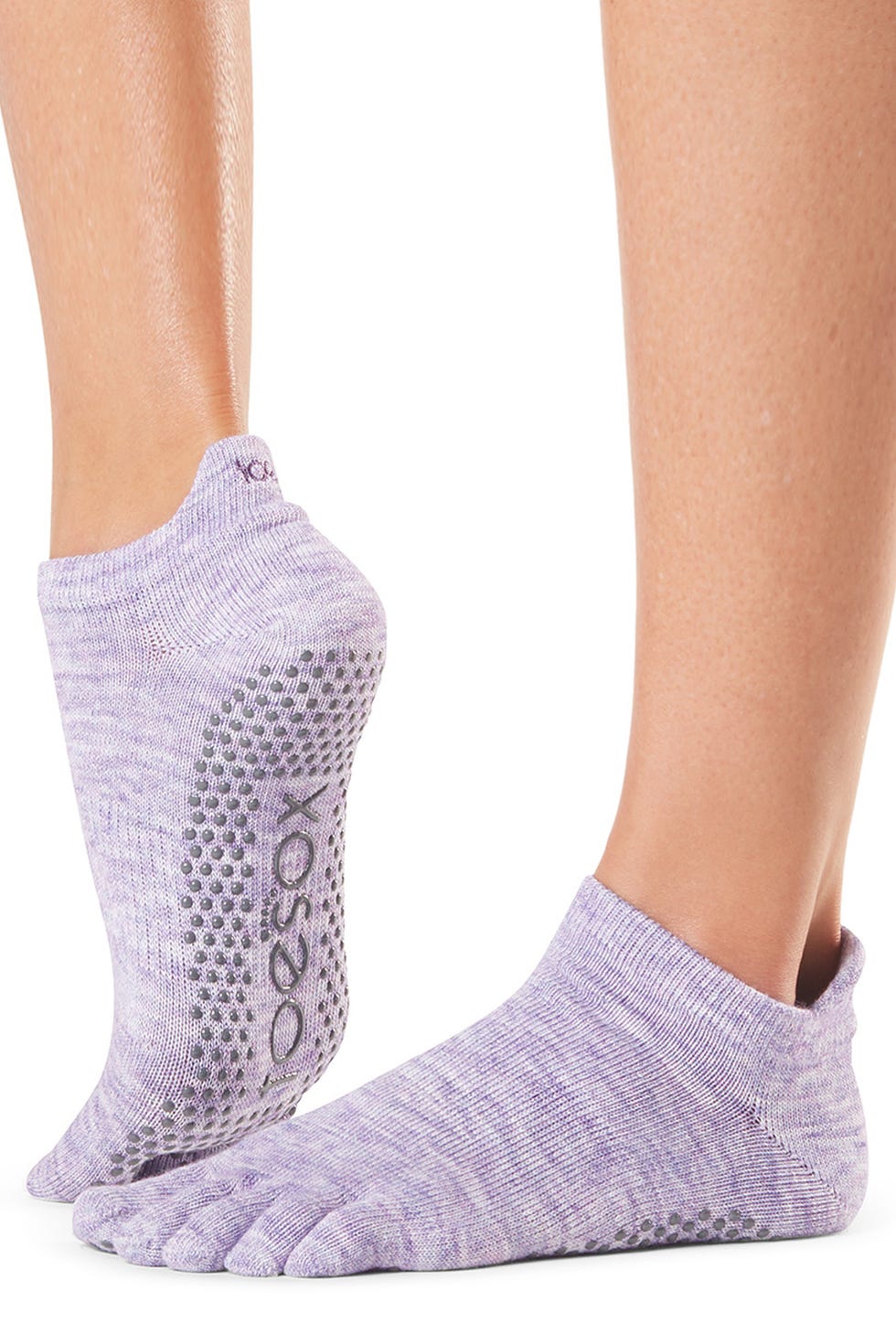 Organic cotton low-rise yoga socks Organic cotton low-rise yoga socks