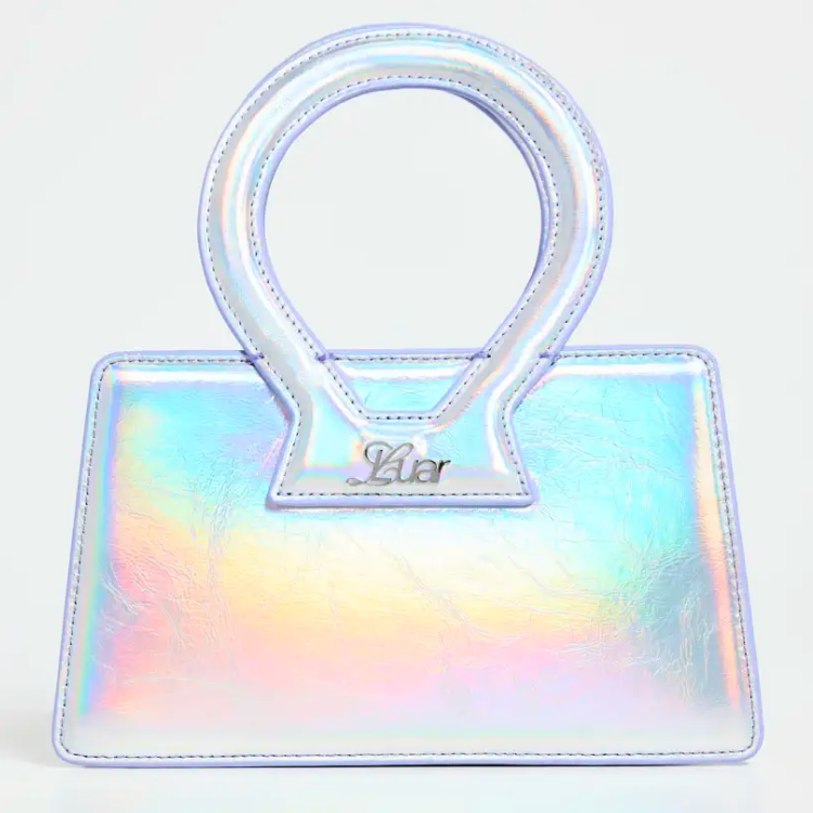 Silver Iridescent Small Ana Bag
