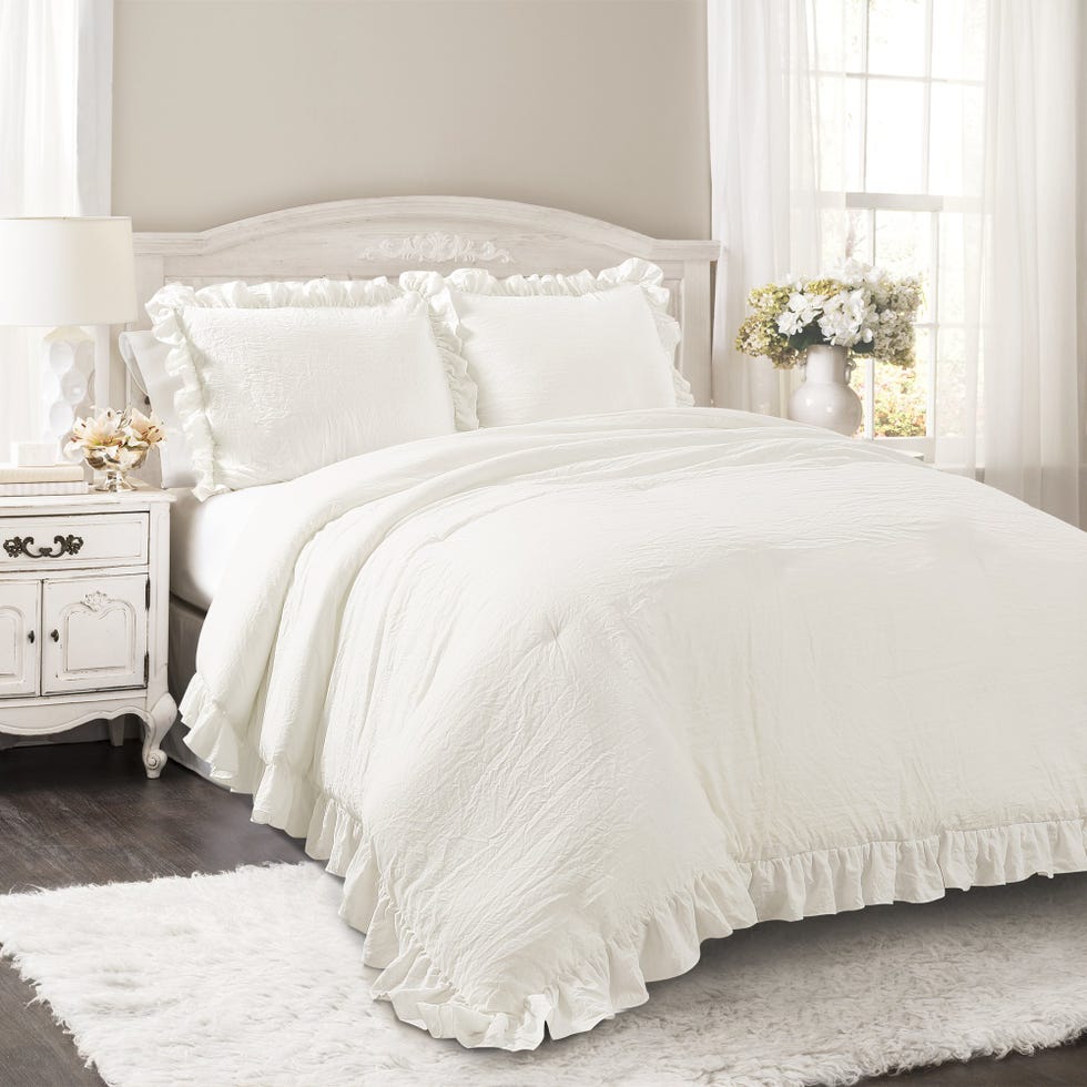 Reyna Ruffle Comforter Set 