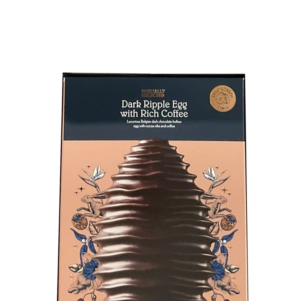 Aldi Specially Selected Dark Ripple Egg with Rich Coffee