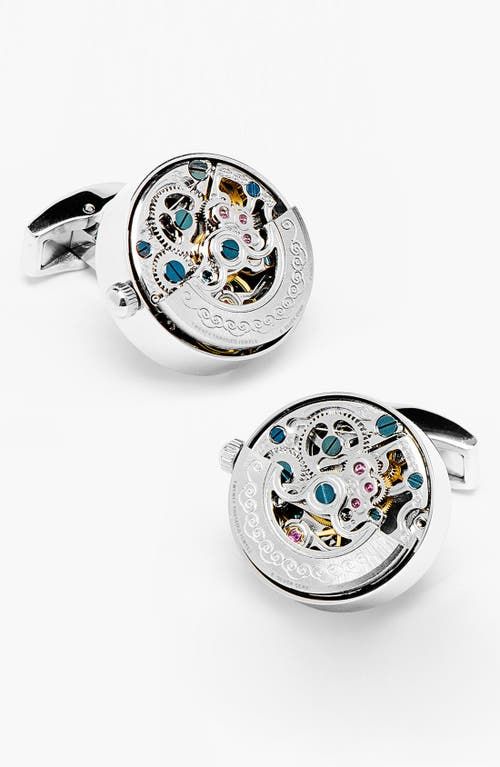 Tissot Watch Cufflinks - 17 Jewels - Oval