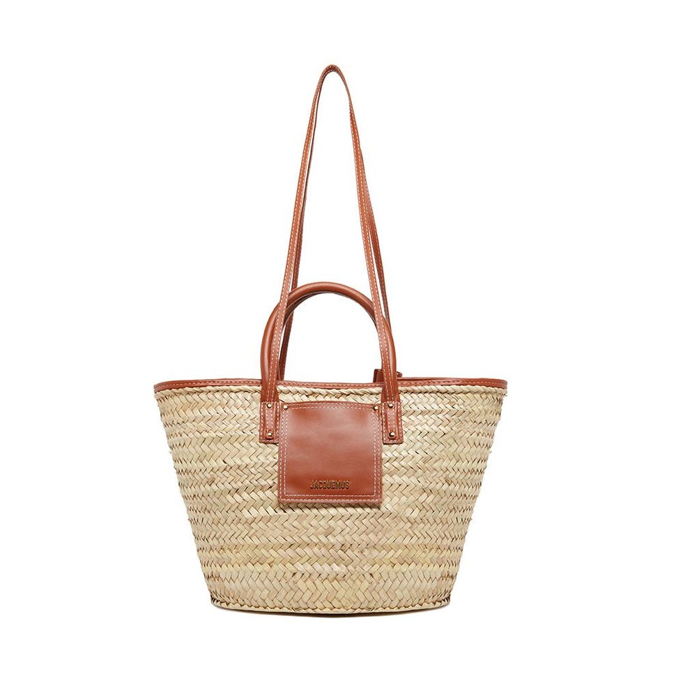 Le Panier Soli Raffia Basket Tote