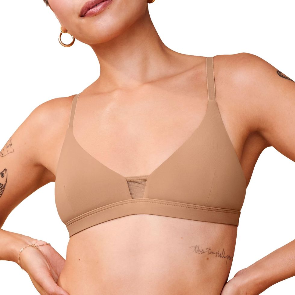 Flattering wire-free bras for every shape and size! With no underwire or  padding, this bra is made for comfort and is best worn under…