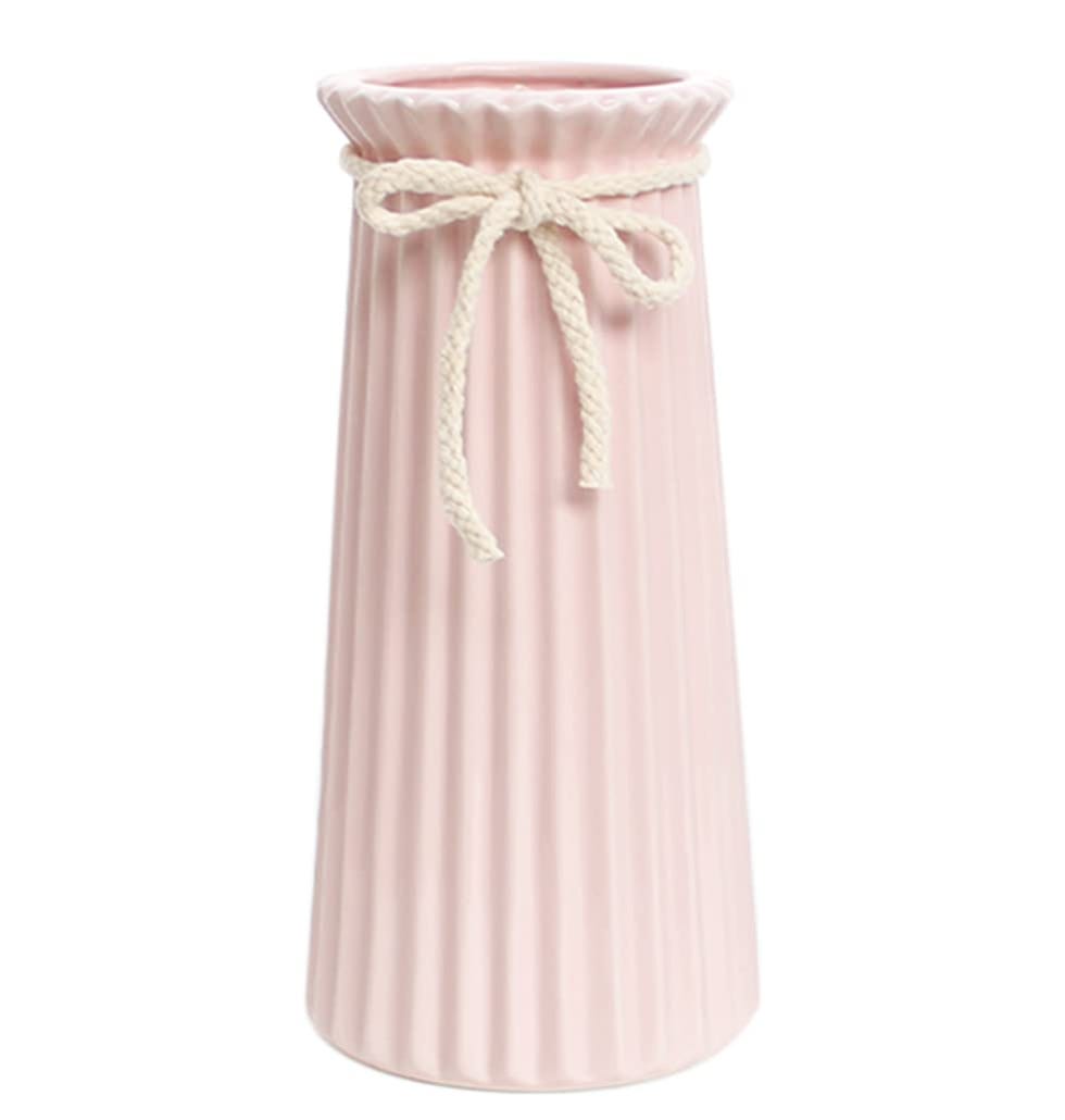 Jarrón decorativo rosa