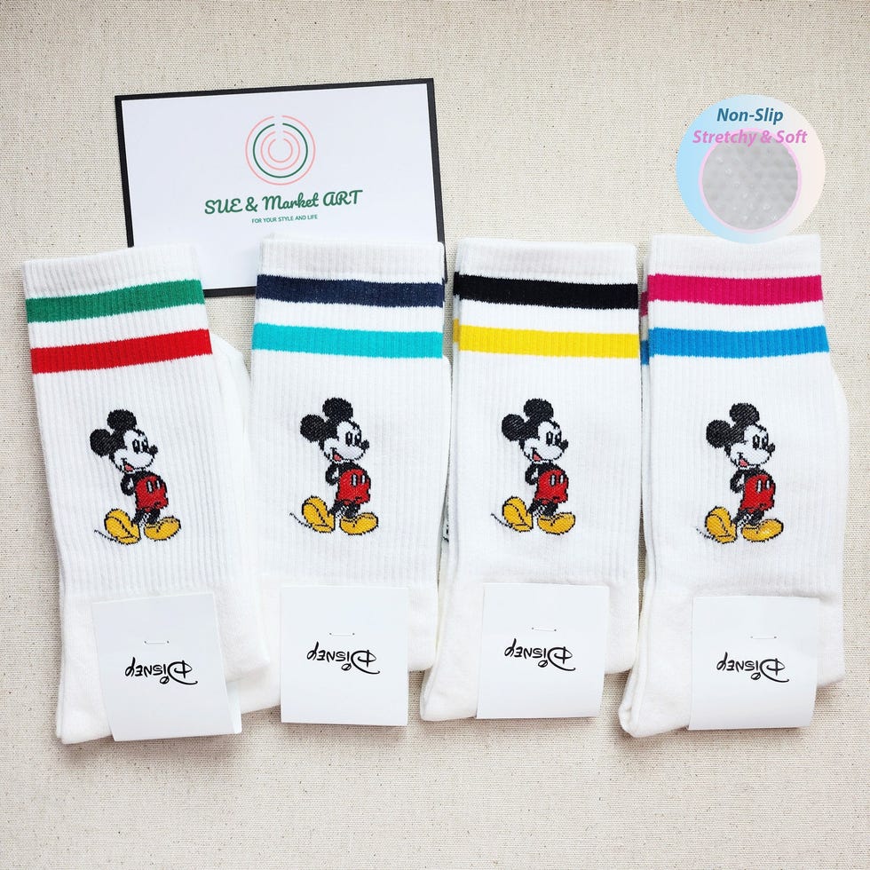 mickey non slip grip socks mickey non slip grip socks