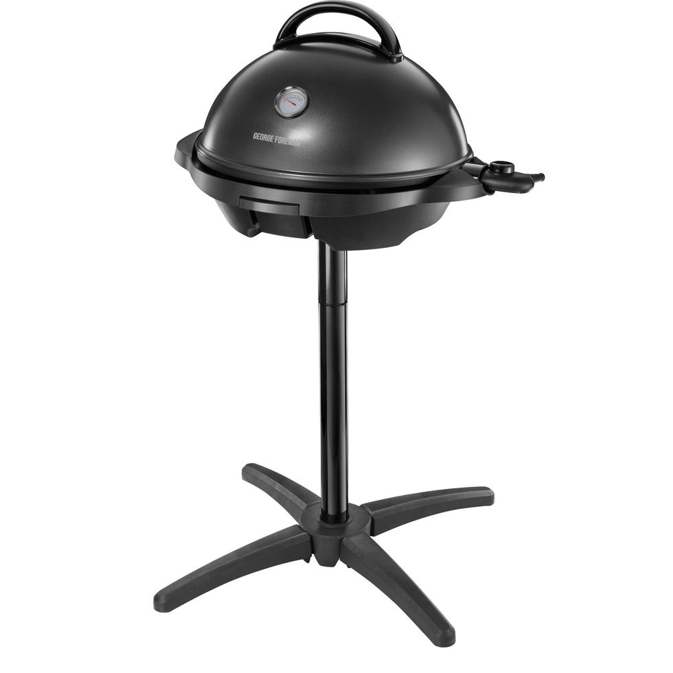 George Foreman Indoor Outdoor BBQ Electric Grill 