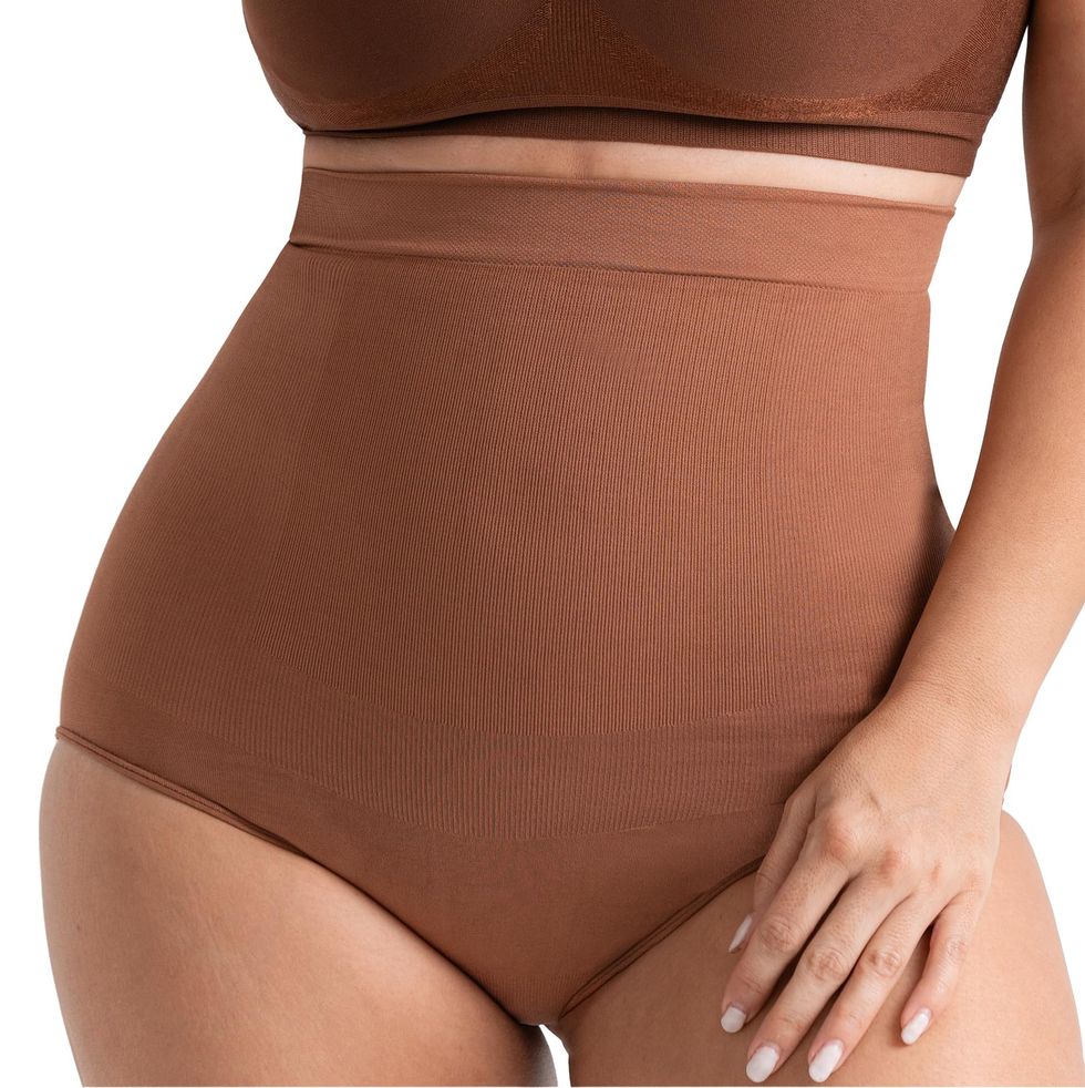 Open Edit Wrap Bodysuit Actually Has Tummy Control Built In