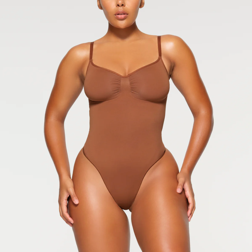 Seamless Sculpt Thong Bodysuit