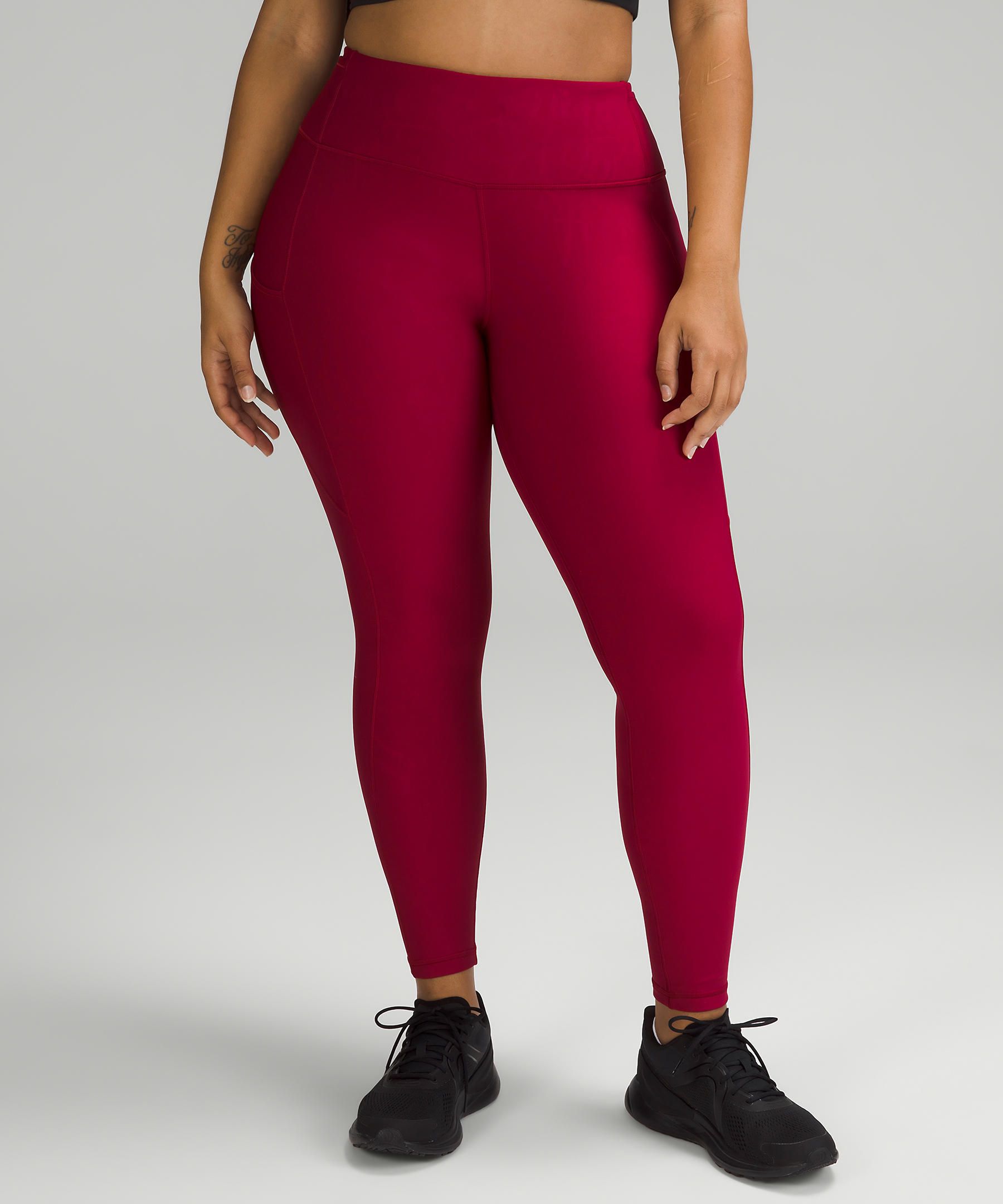 High rise cheap fleece leggings