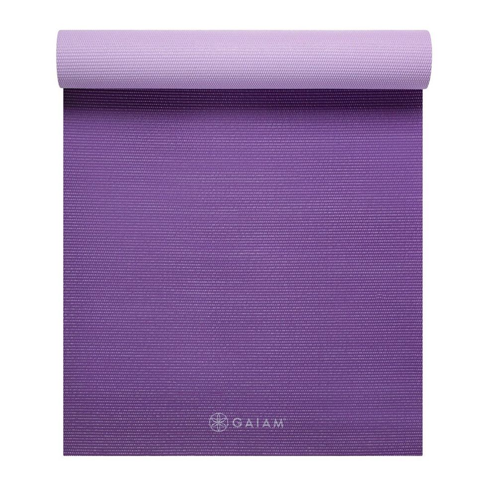 Gaiam Premium 2-Color Yoga Mat