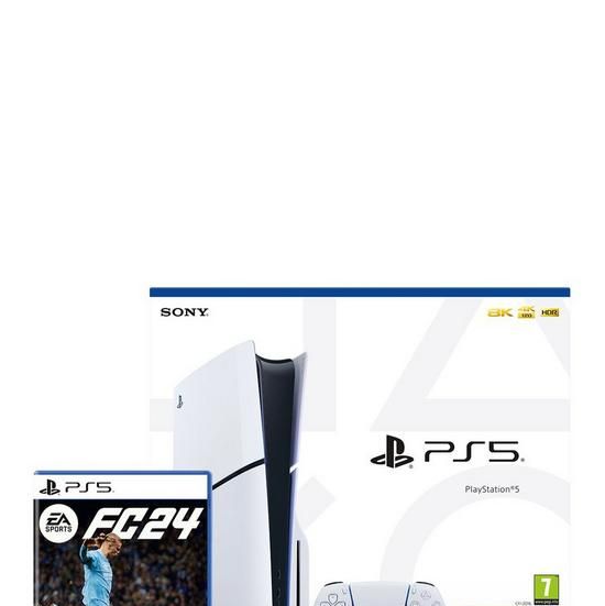 PS5 Slim disc console + EA Sports FC 24