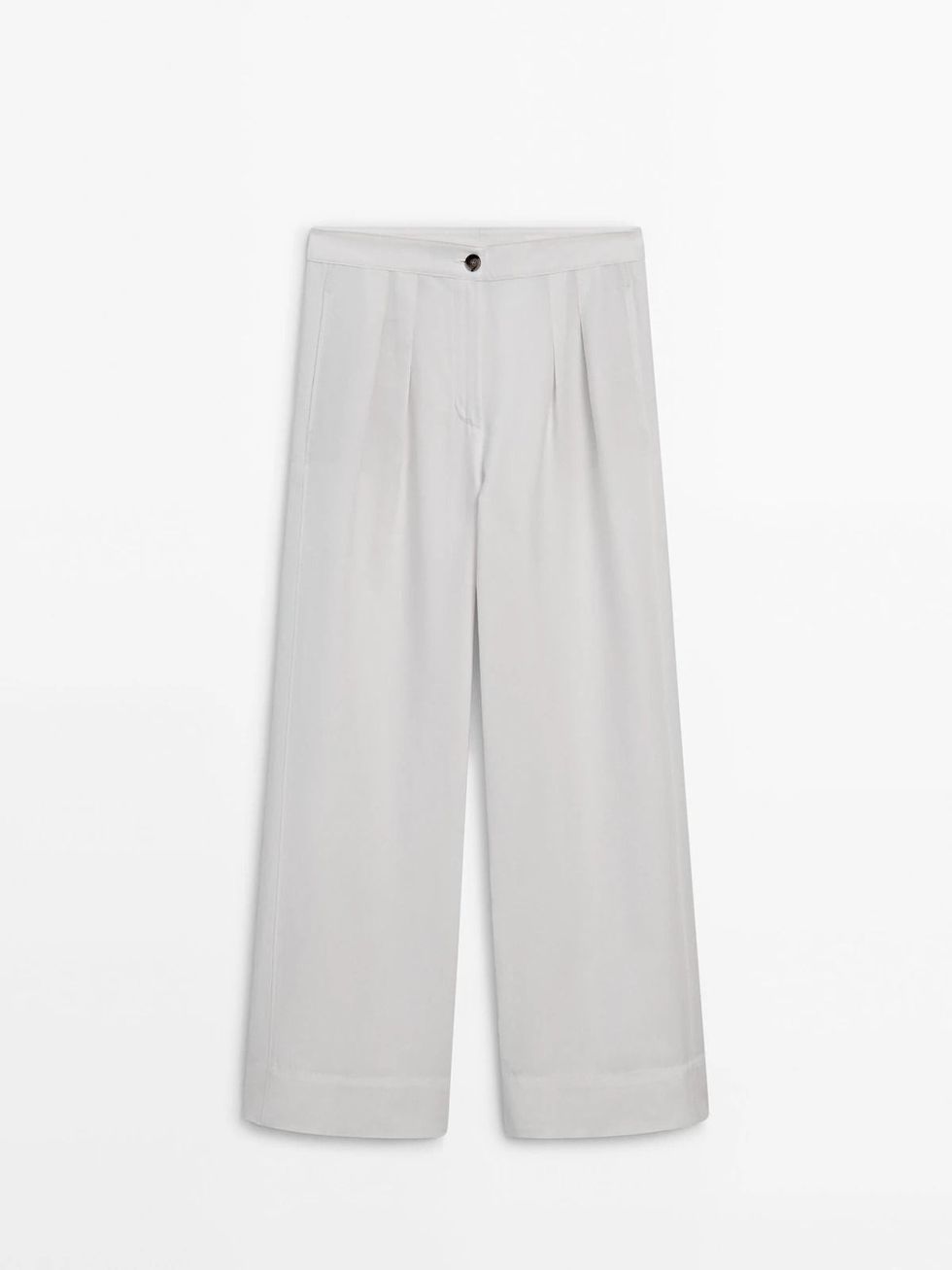 El pantalón ancho, fresco y elegante de Massimo Dutti que no