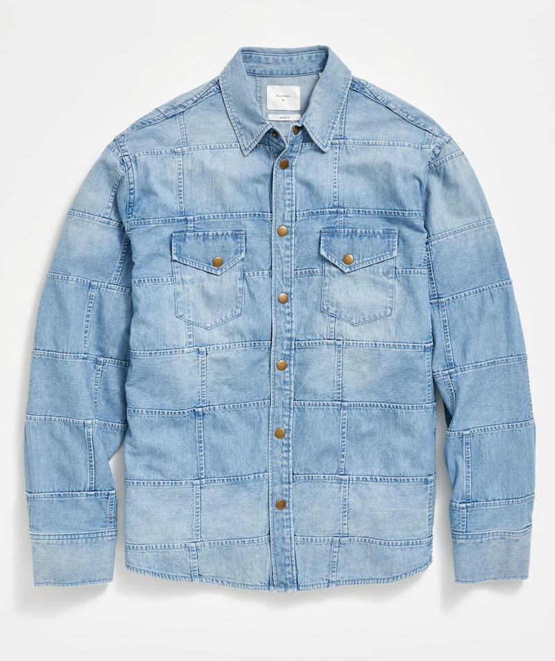 Patchwork Shoals Denim Overshirt