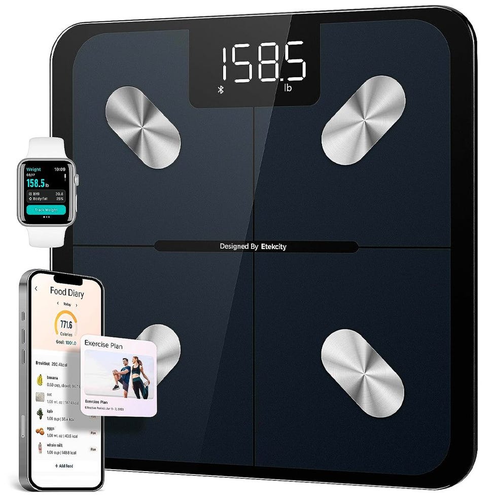 Upgraded Version Bluetooth Smart Digital Scales for Body Weight Scale  Bathroom Scale Body Fat WiFi Scale,in Depth Body Composition Analyzer with  Smartphone APP,Best Fitness Scale Weight Loss Tracker