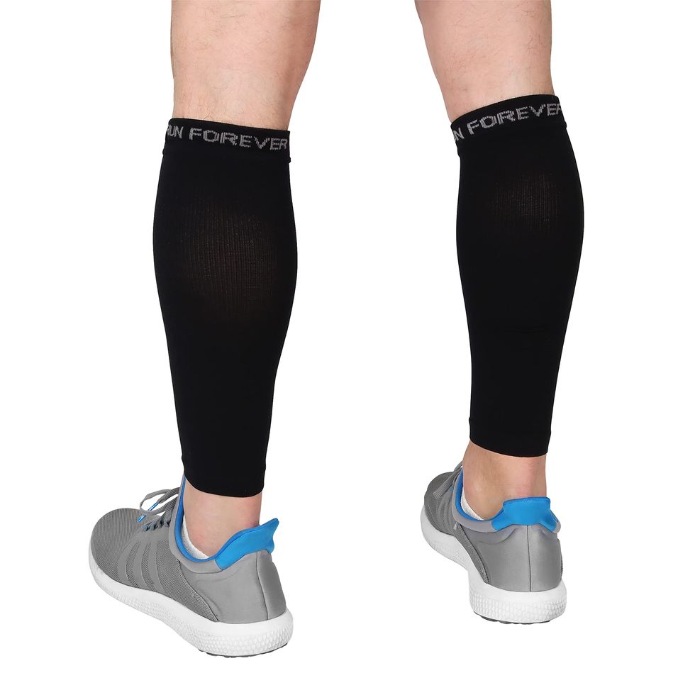 JUST RIDER Sports Calf Compression Sleeve - Shin Splint Leg Compression  Socks for Men & Women - Our Best Calf Sleeves for Running Cycling Air  Travel Support Circulation & Recovery - 1