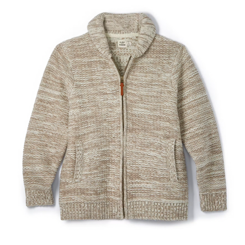 Marled Chunky Sweater Jacket
