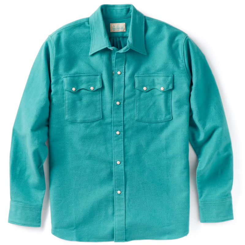 Moleskin Pearl Snap Shirt
