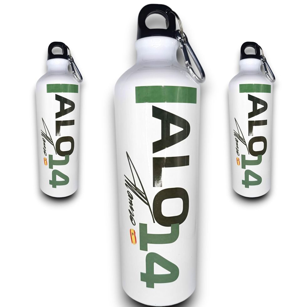 - Botella agua de aluminio Fernando Alonso