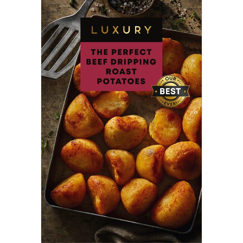 Iceland Luxury The Perfect Beef Dripping Roast Potatoes 800g