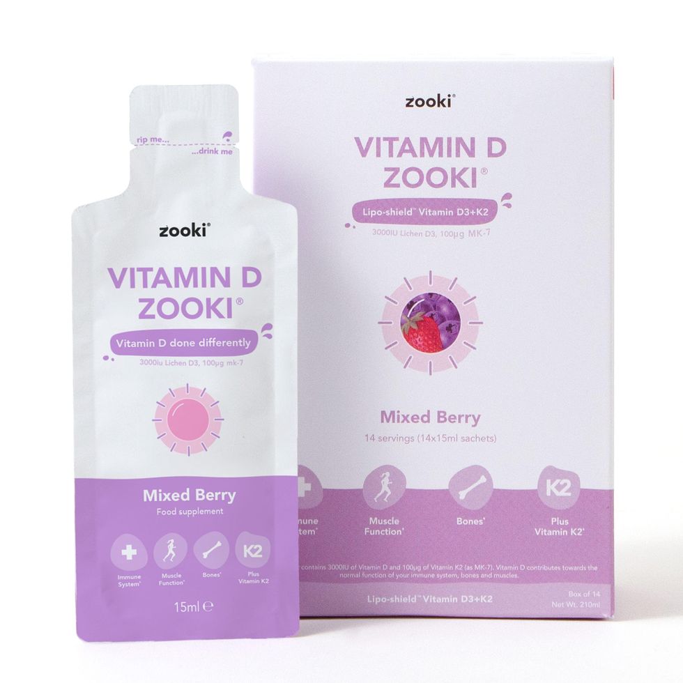 3000iu Liposomal Vitamin D3 + K2 Liquid Sachets