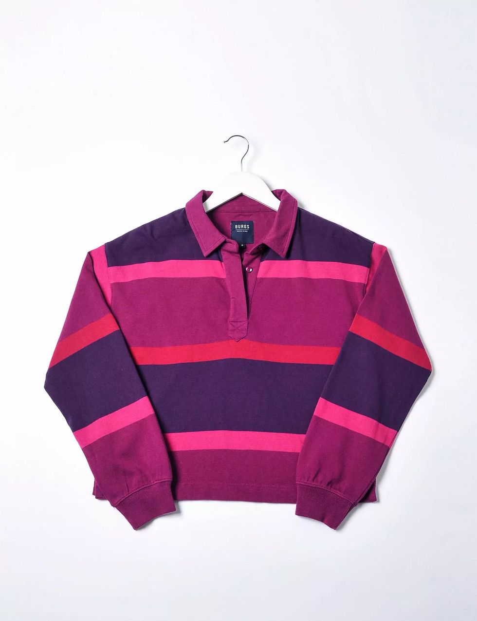 Jersey Striped Rugby Top