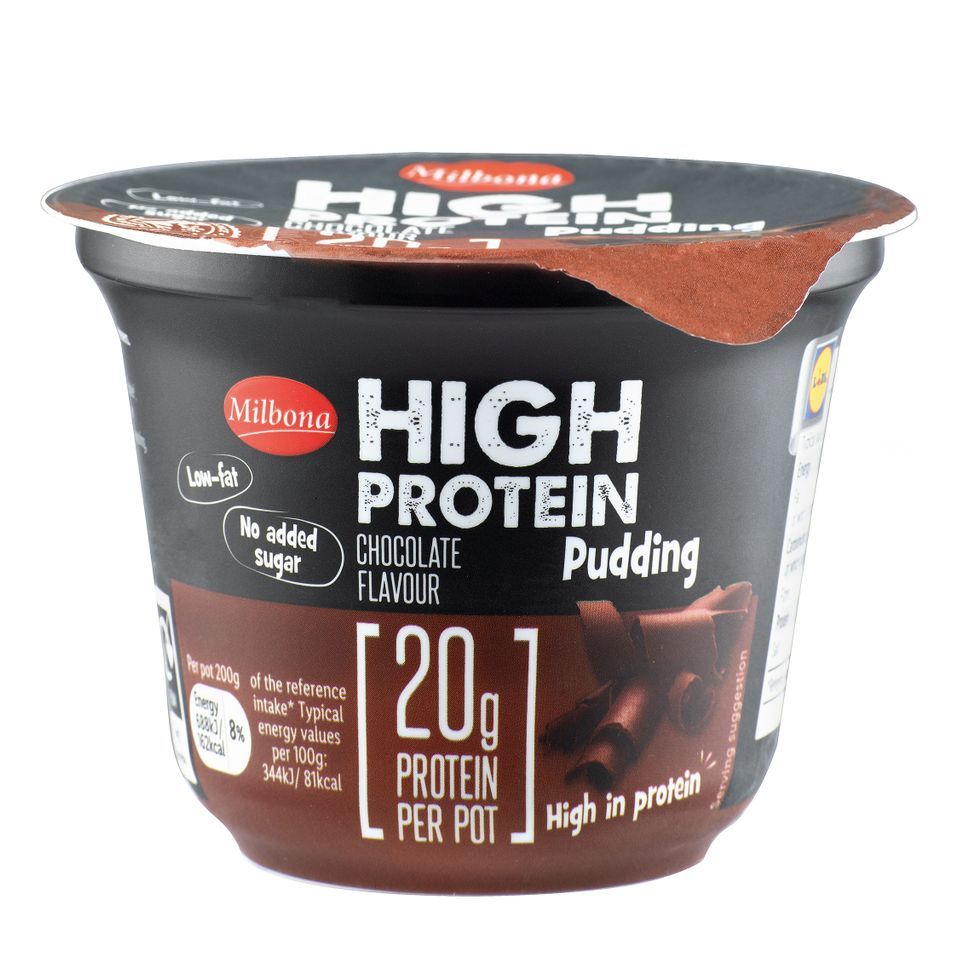 Milbona High Protein Pudding Chocolate