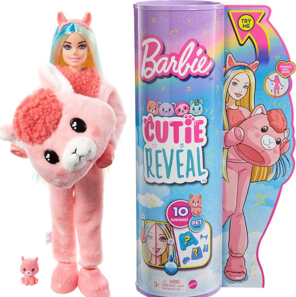 Barbie Cutie Reveal Doll — Llama