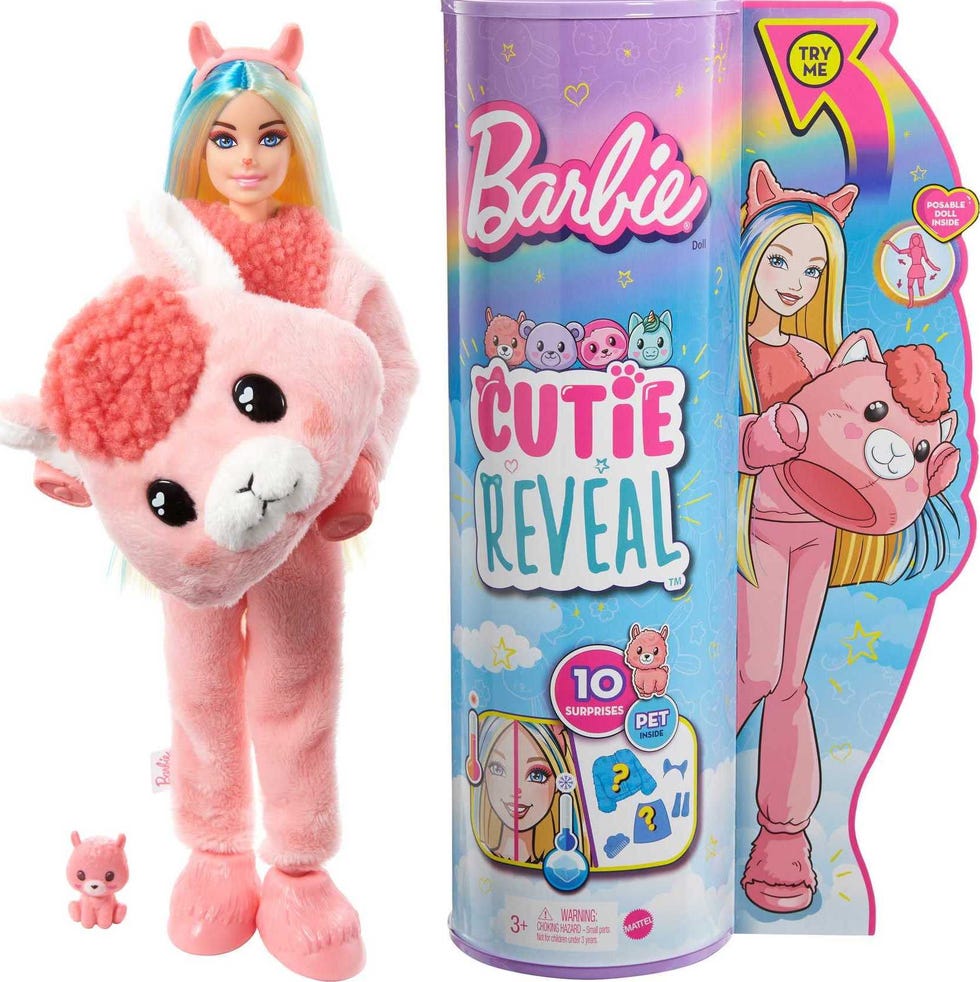Barbie Cutie Reveal Doll — Llama