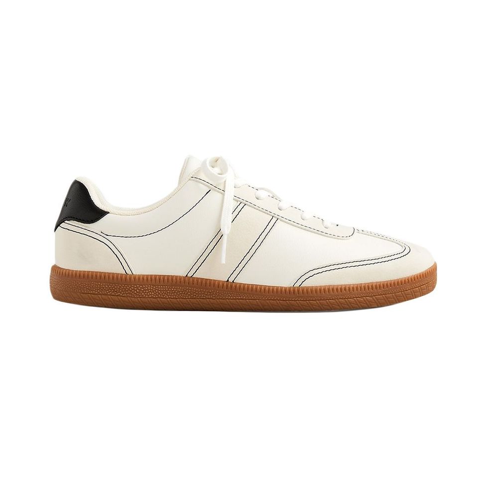 In Review: The New J. Crew Leather Court Sneakers