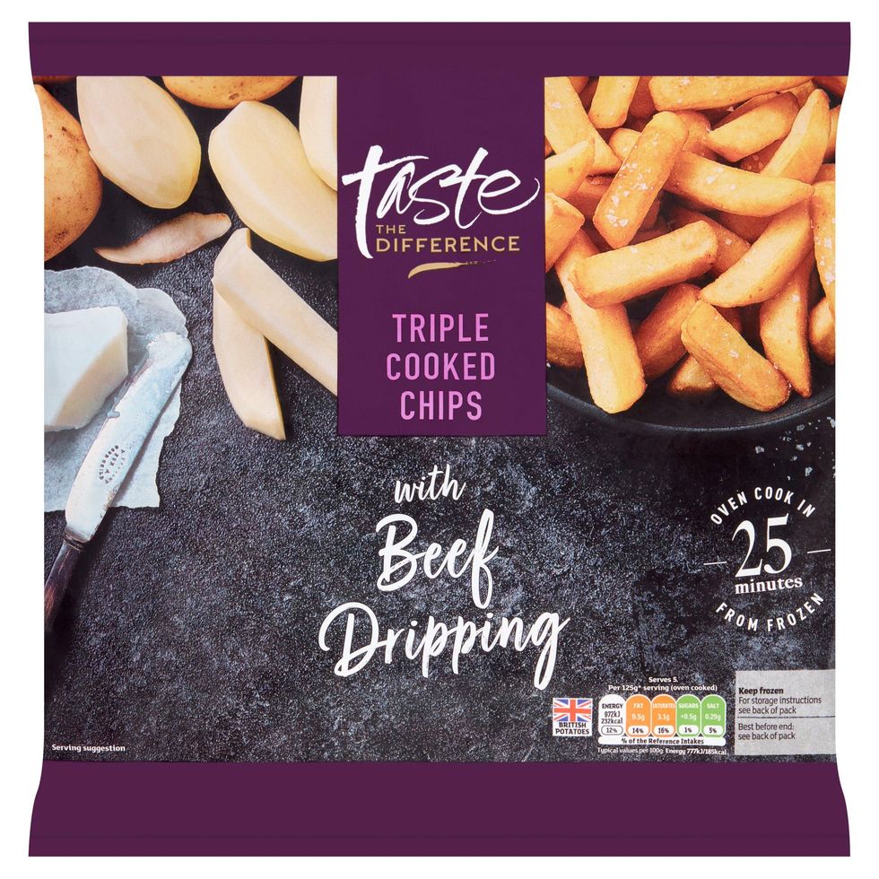 Sainsbury's Triple Cooked Chips, Taste the Difference 750g