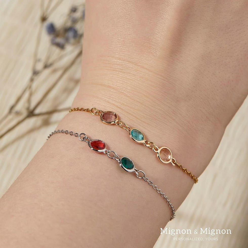 Custom Birthstone Bracelet 