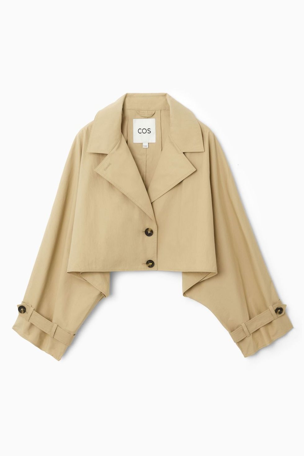 Cropped Hybrid Trench Coat
