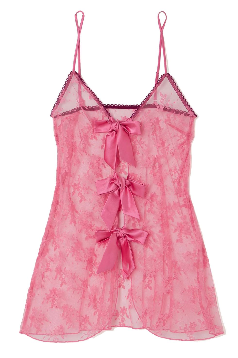 Buy La Perla Exotique Silk-blend Satin Robe - Pink At 50% Off