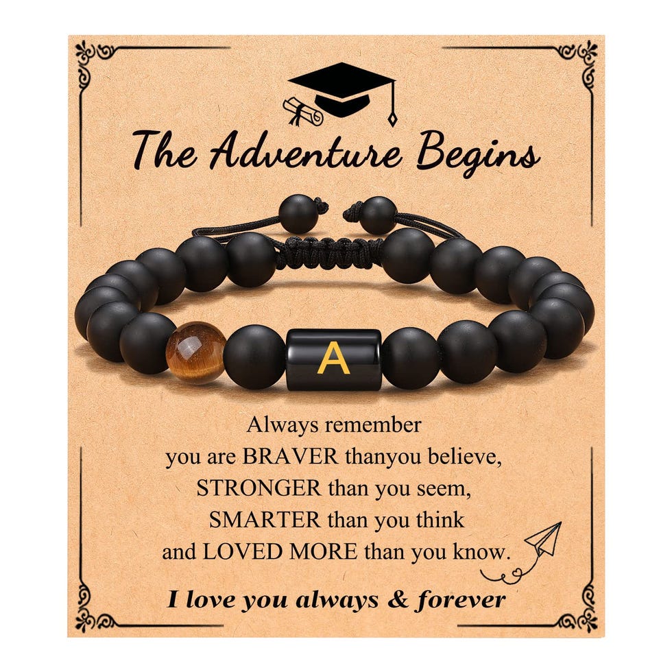 Beaded Graduation Bracelet