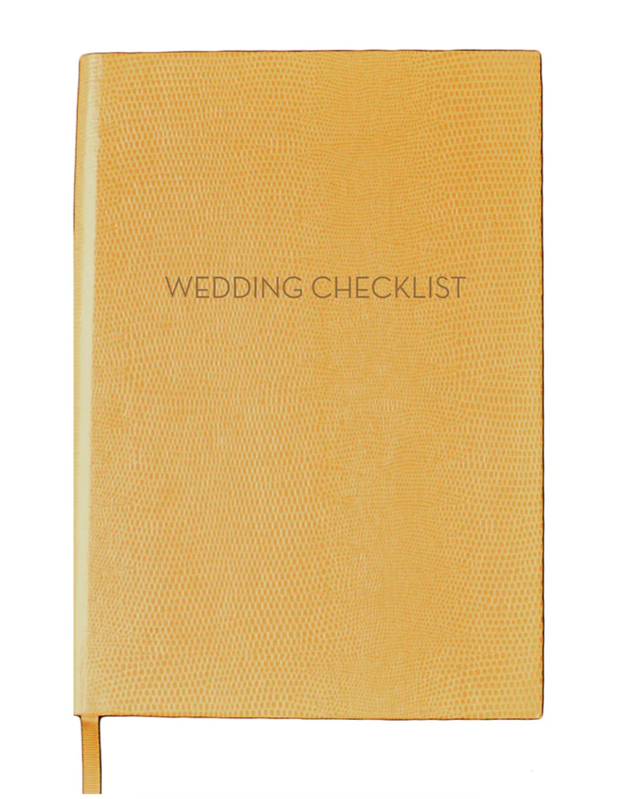 A5 Wedding Checklist