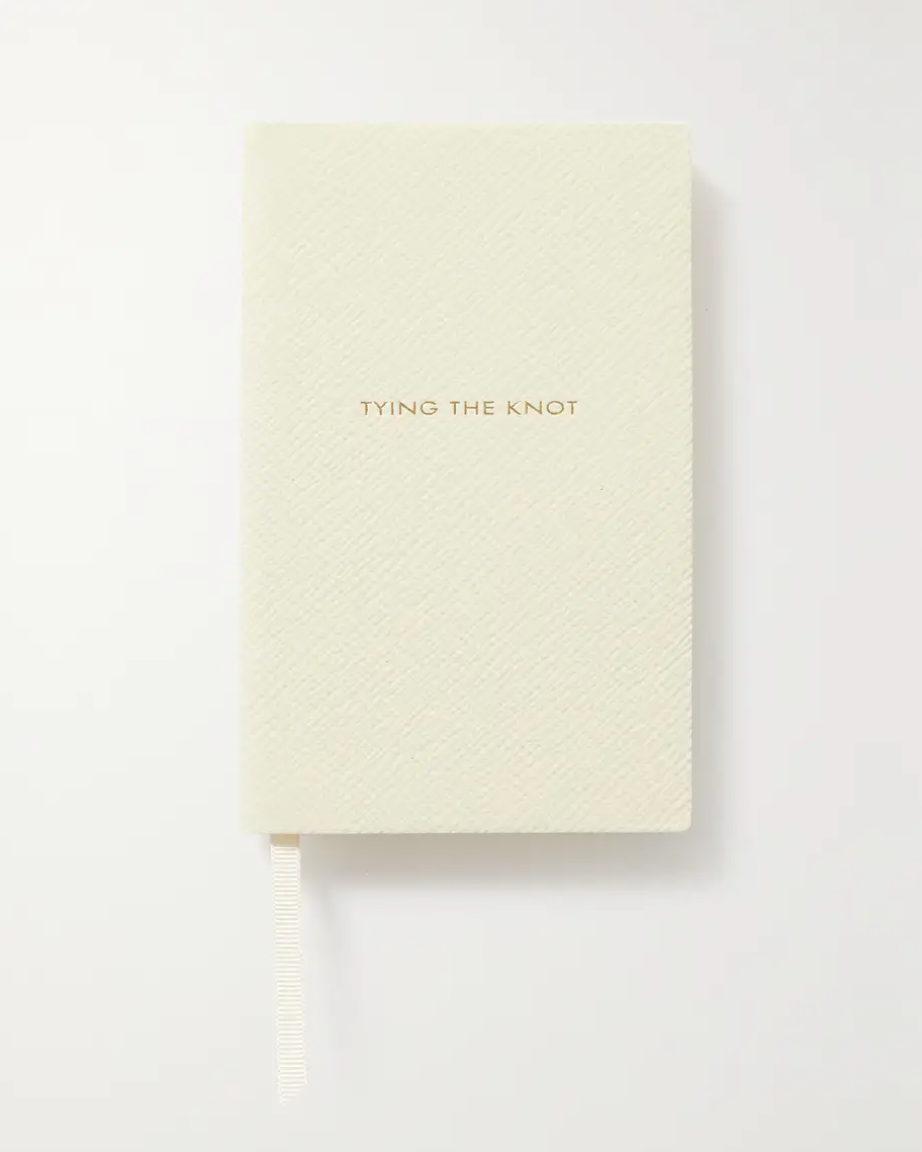 Panama Tying The Knot Textured-Leather Notebook