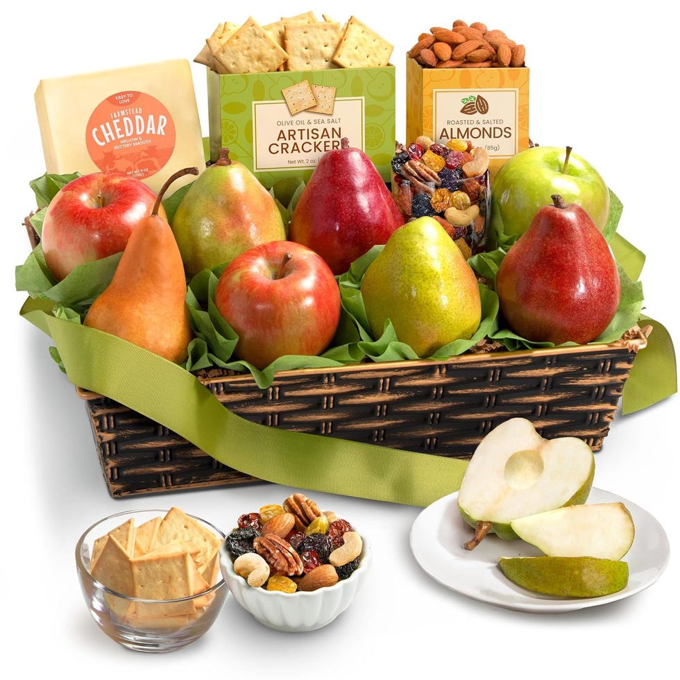 Classic Fresh Fruit Basket Gift 