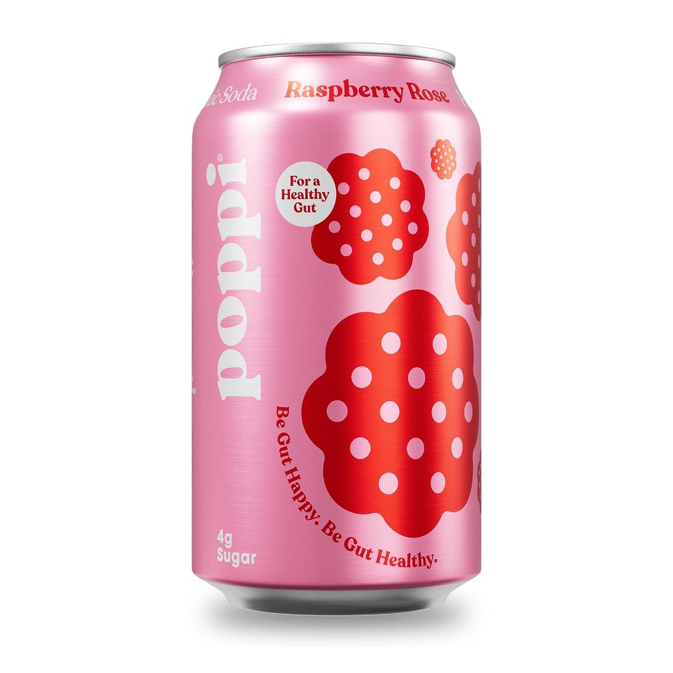 12-Pack Raspberry Rose Prebiotic Soda