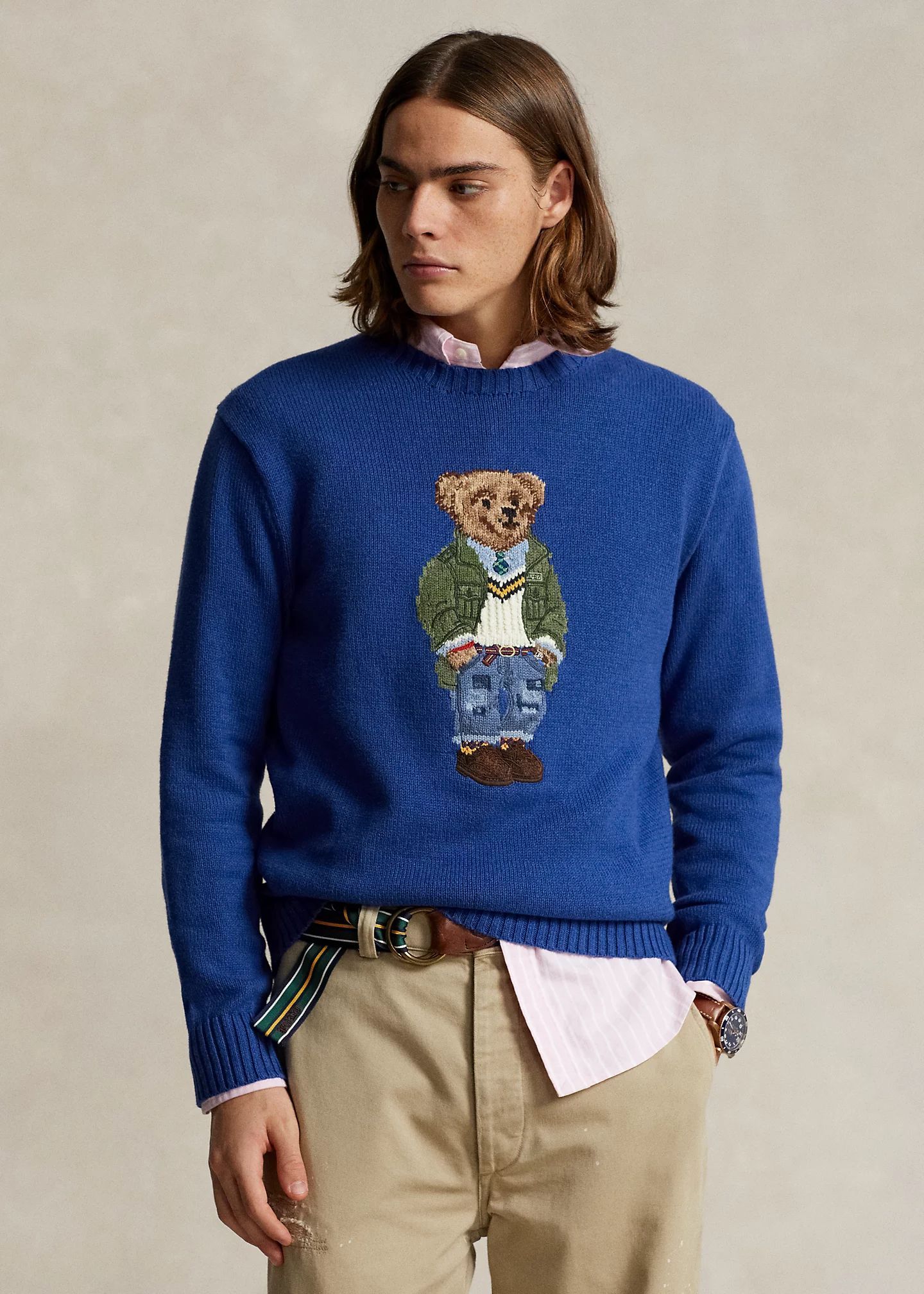 Iconic polo outlet bear sweater