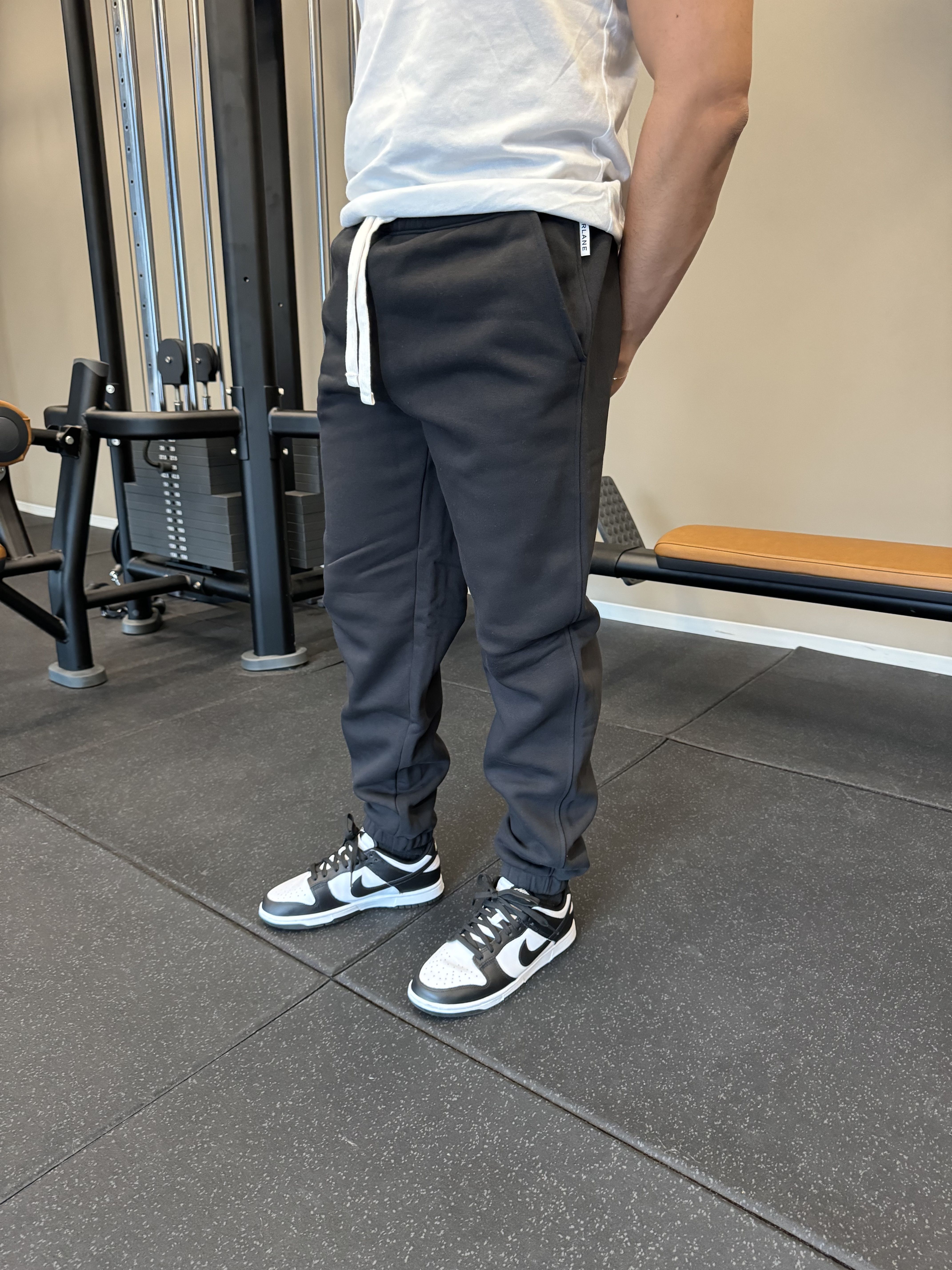 Track pants outfits on sale men