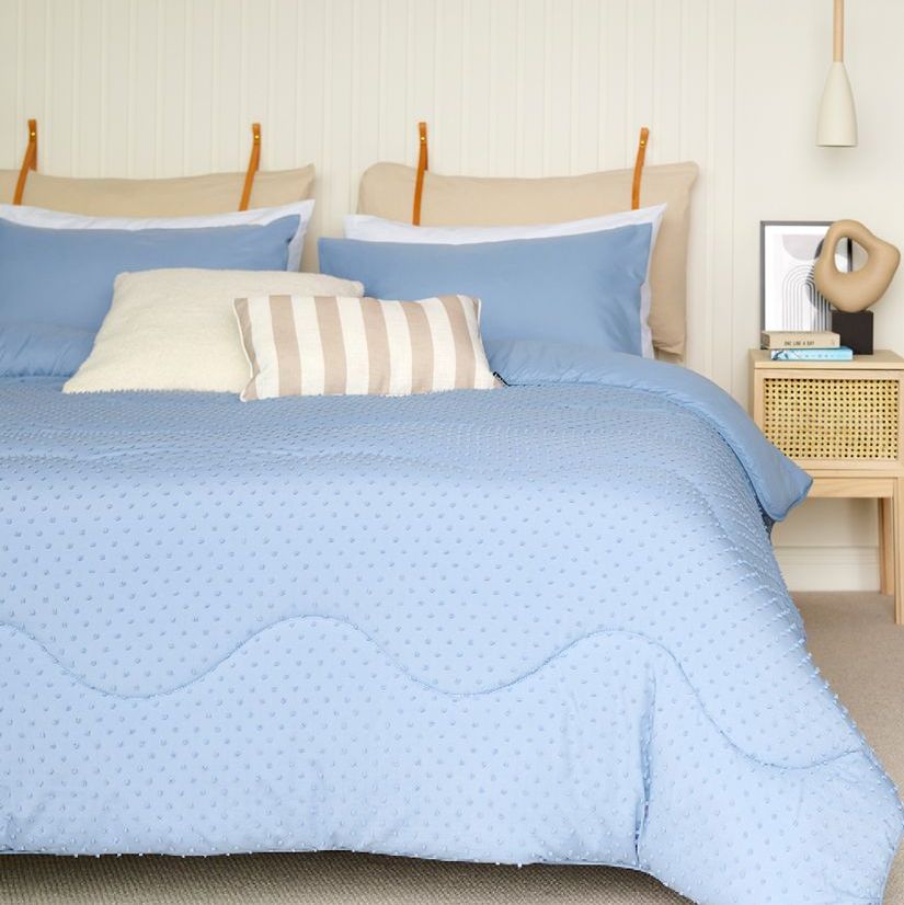 Tufted Dots Coverless Duvet, Double