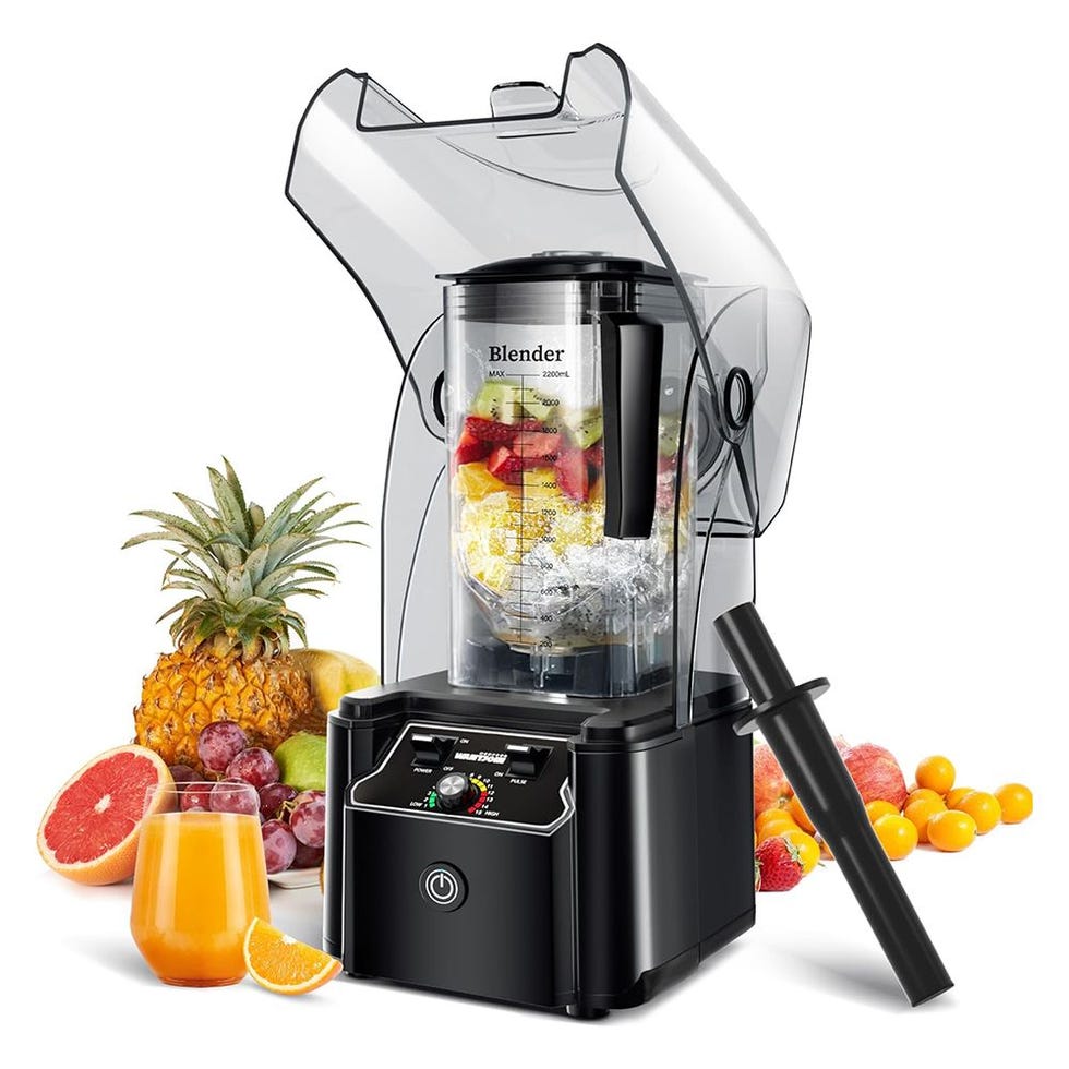 WantJoin Professional Commercial Blender With Sound Shield