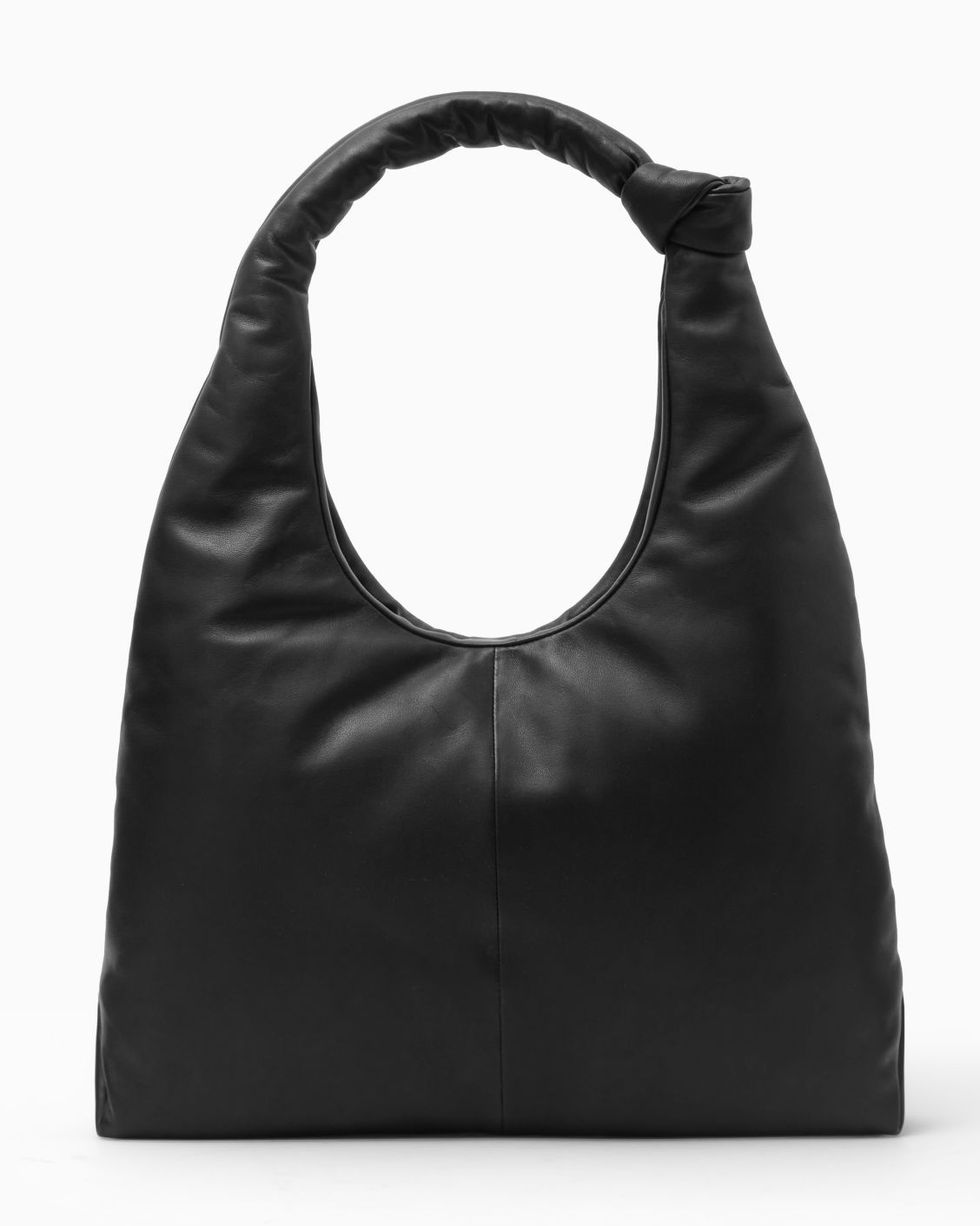 Knotted Padded Shoulder Bag