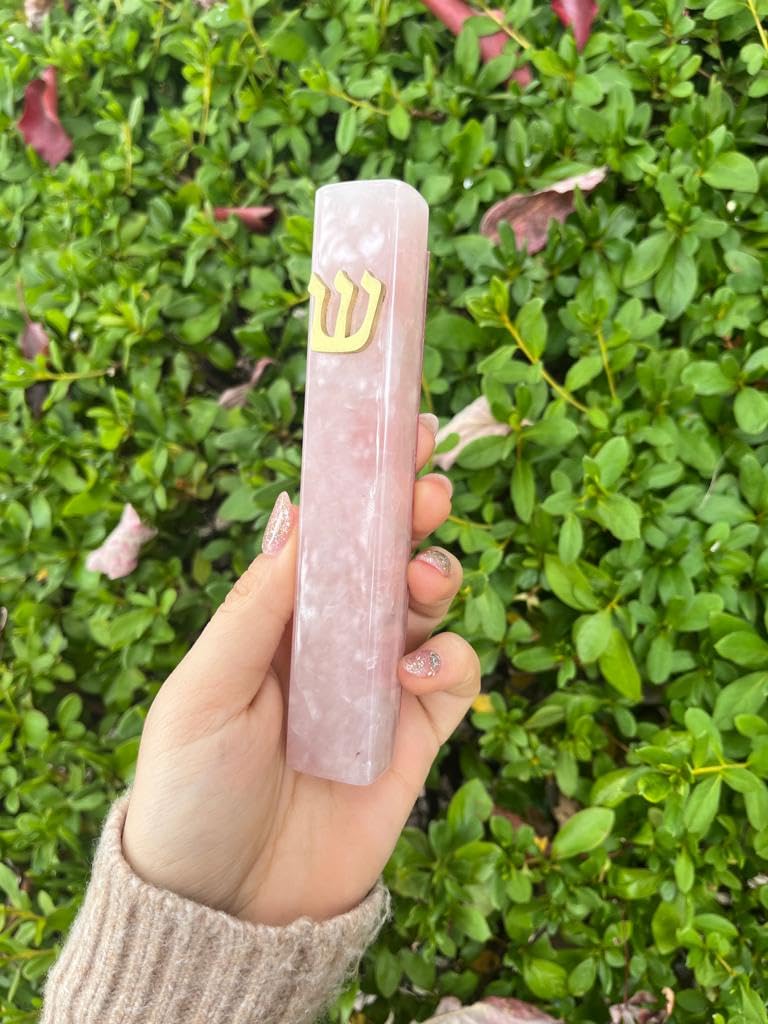 Quartz Mezuzah Case
