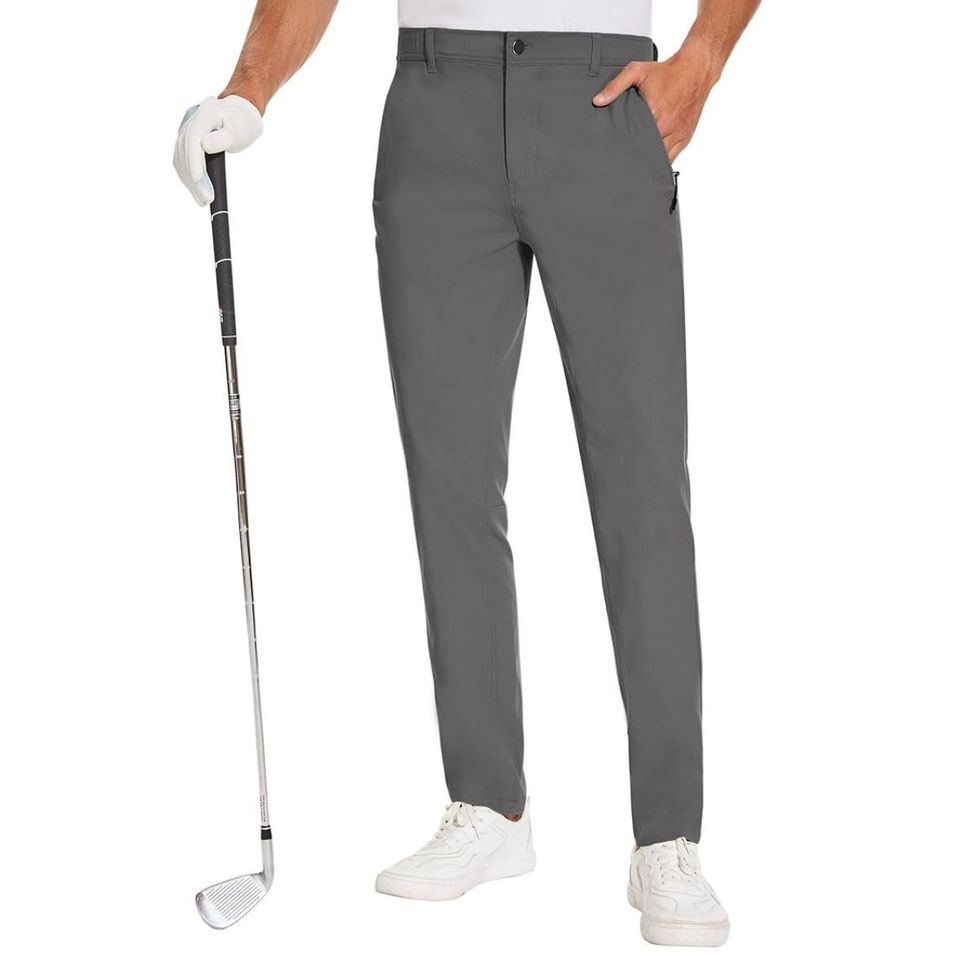 Linksoul Men's 35 x 27 Performance Lightweight Stretch Golf Pants