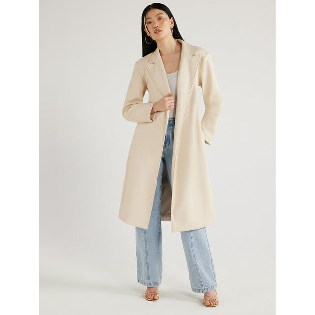 Cream hotsell spring coat