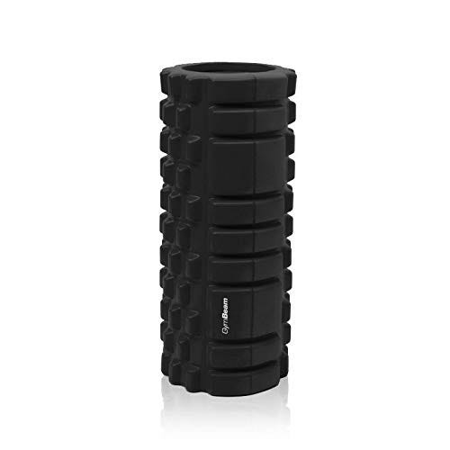 GymBeam Foam Roller per Fitness e Roller Pilates, Rullo Pilates Migliora Flessibilità e Mobilità Articolare, Aumenta la Circolazione Sanguigna, Riduce Stress (nero)