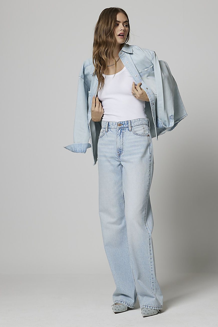 Women's White Jeans & Denims - Shop Online Now